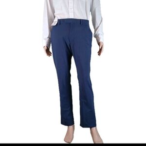 Murano Slimfit Sz 34x30 Men's Blue Pants Nylonspandex